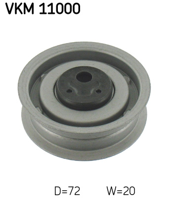 Tensioner Pulley, timing belt - VKM 11000 SKF